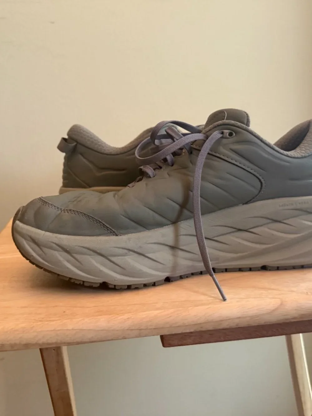 Hoka Bondi SR Men's - Olive Haze / Barley - 13